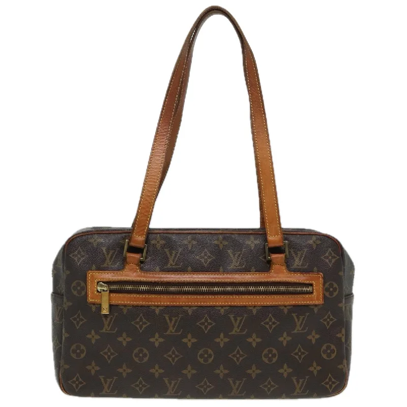 Louis Vuitton Cité  Canvas Shoulder Bag (Pre-Owned)