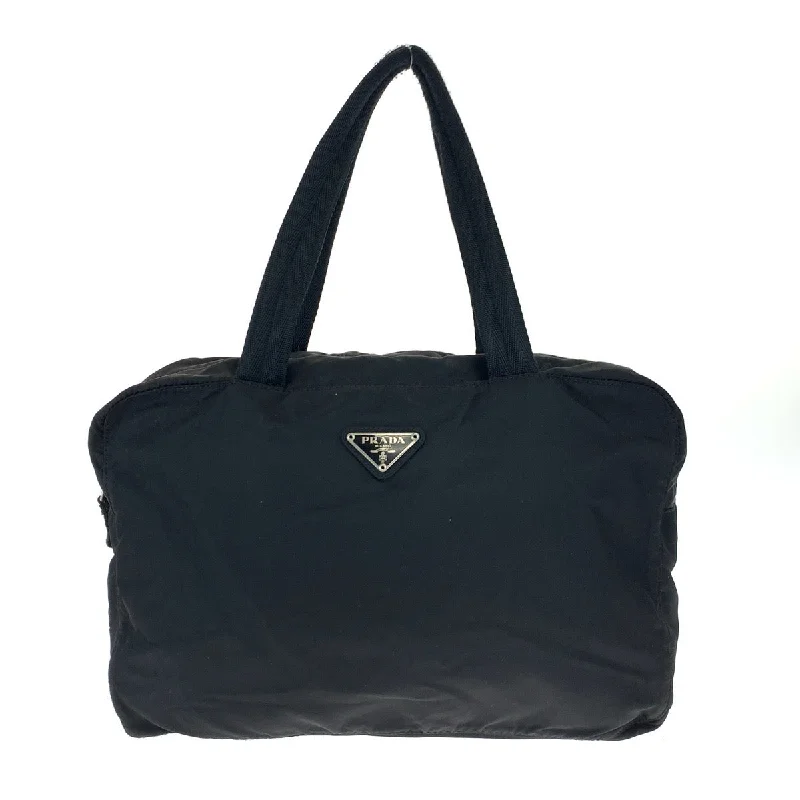 Prada Nylon Tessuto Logo Tote Bag