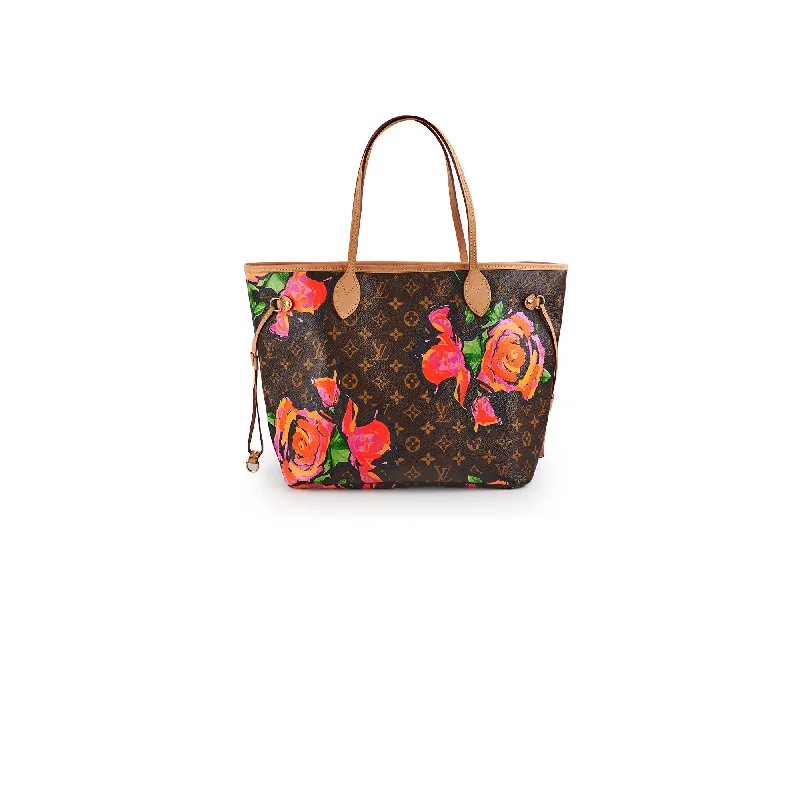 Louis Vuitton Neverfull Rose Monogram MM Tote