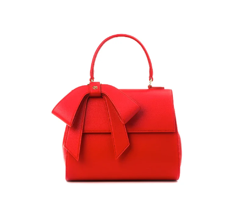 Cottontail - Red Vegan Leather Bag