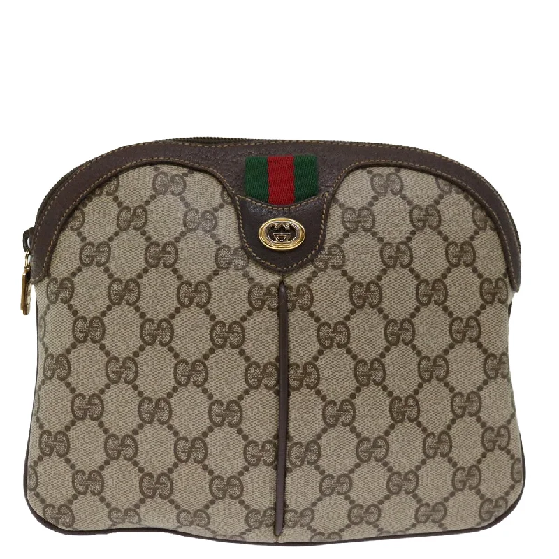 Gucci Ophidia  Canvas Shoulder Bag (Pre-Owned)