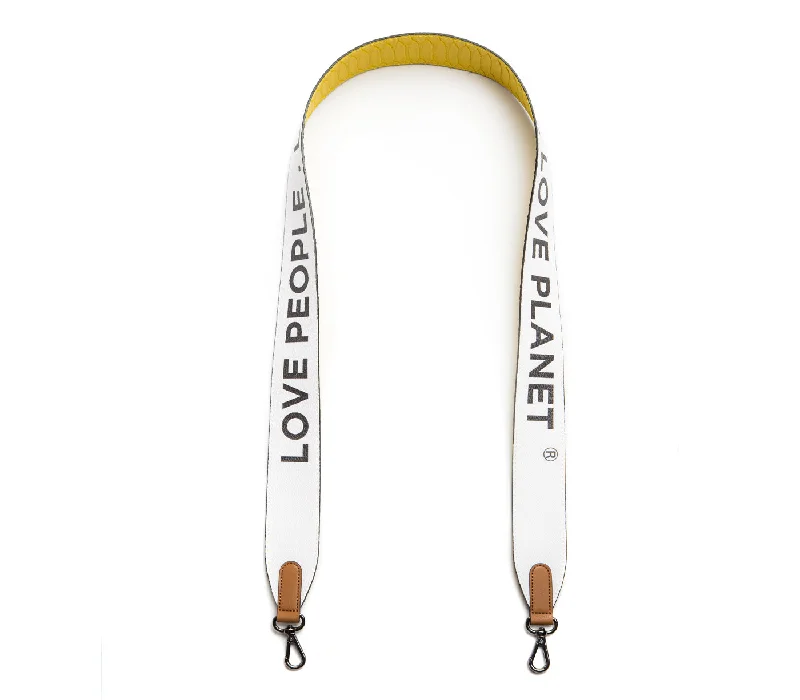 Rebel Strap - White+Yellow