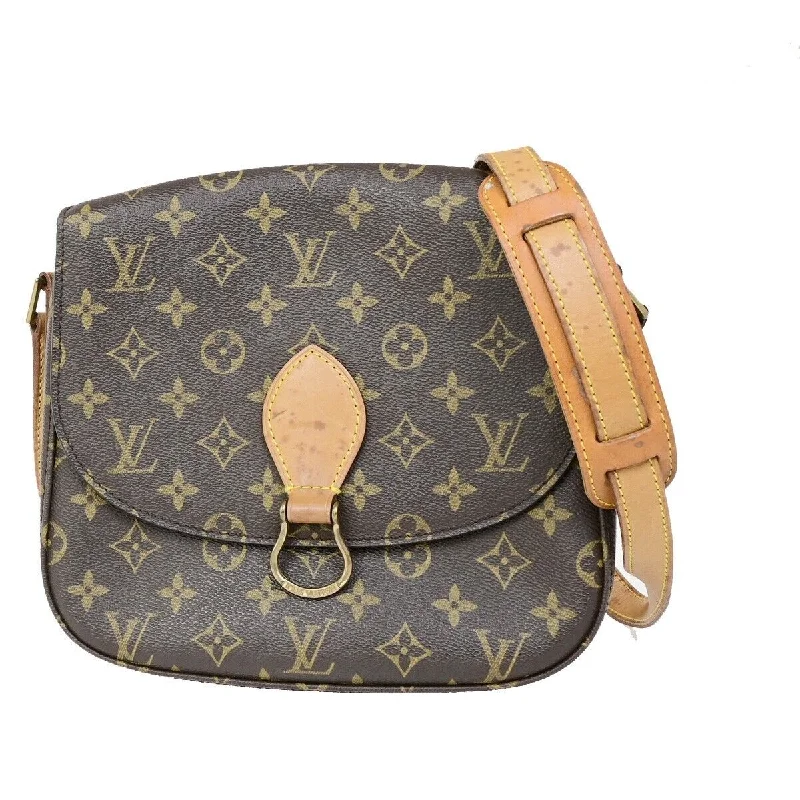 Louis Vuitton Saint Cloud  Canvas Shoulder Bag (Pre-Owned)