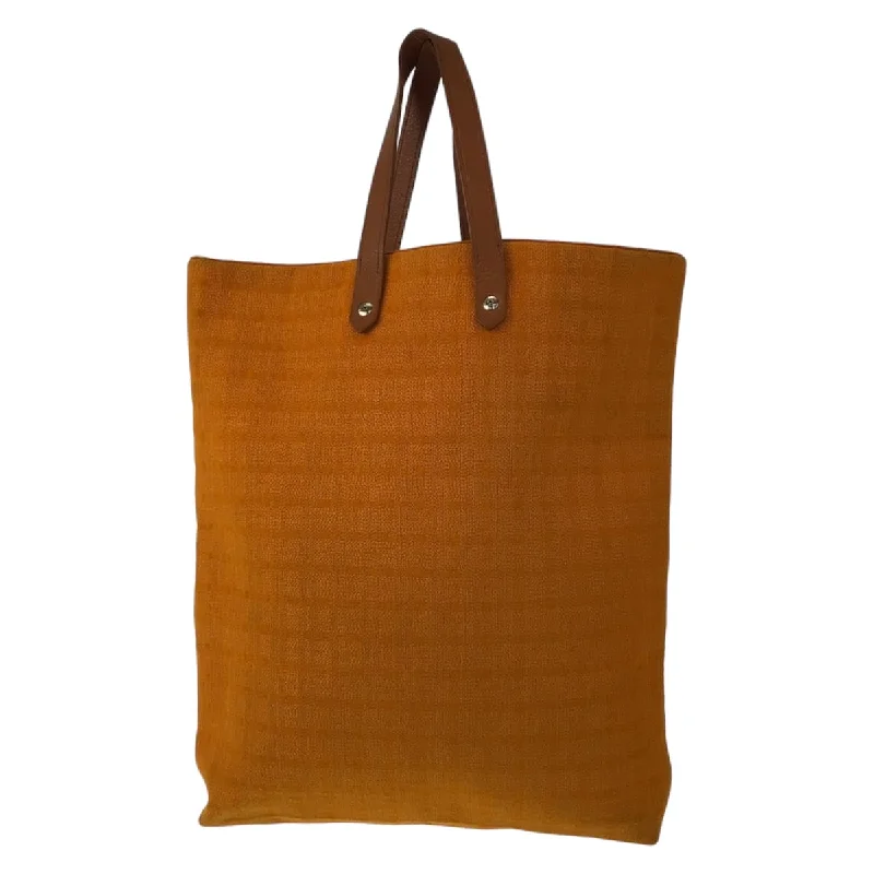 Hermes Amedaba Diago GM Canvas Leather Tote