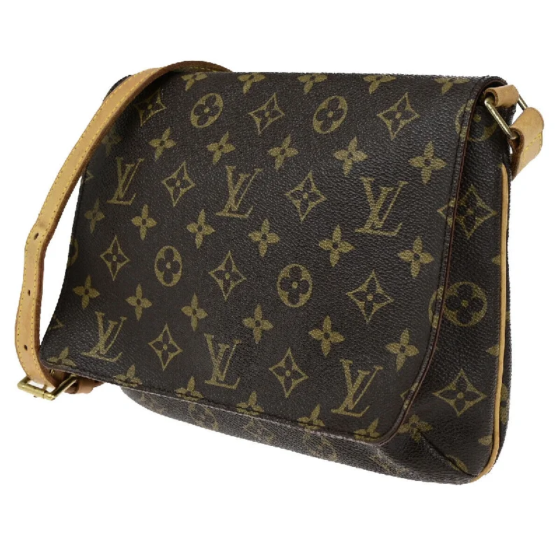 Louis Vuitton Musette Tango  Canvas Shoulder Bag (Pre-Owned)