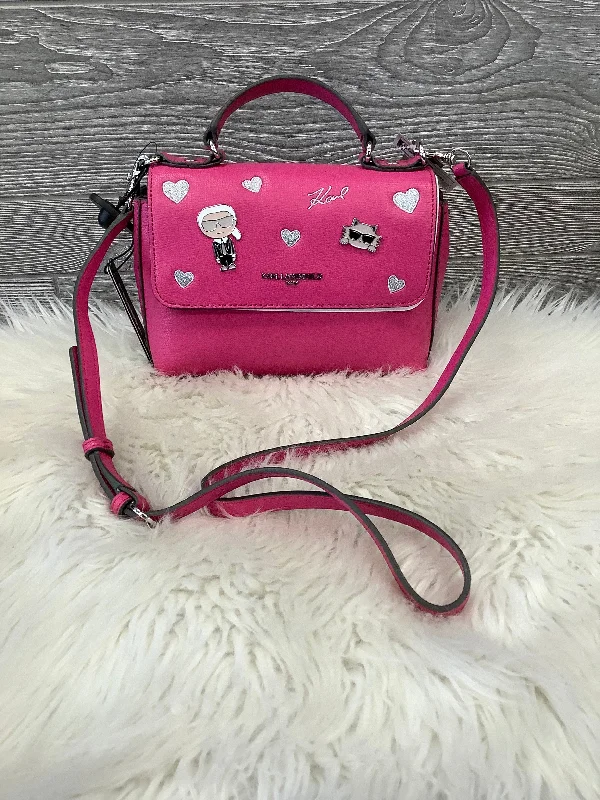 Crossbody Designer By Karl Lagerfeld  Size: Small