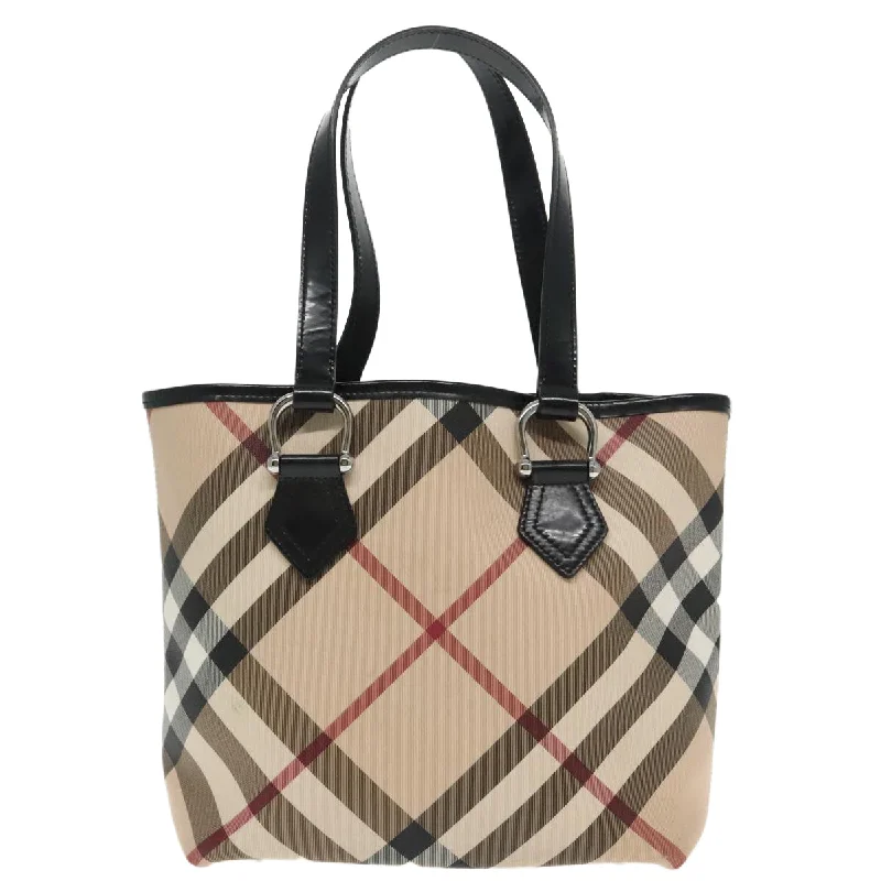 Burberry Nova Check  Canvas Tote Bag (Pre-Owned)