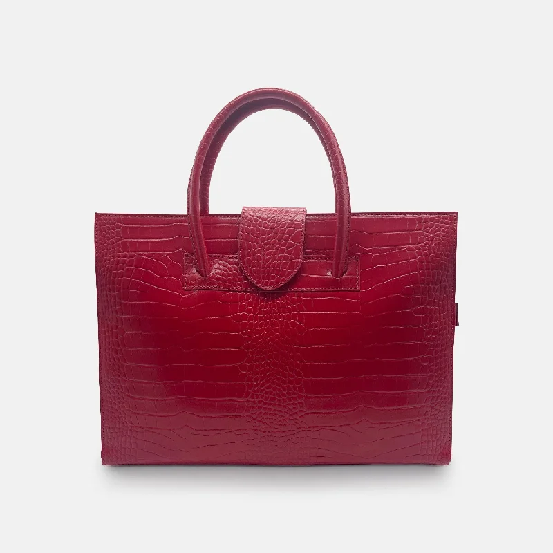 Carter Tote (Red)