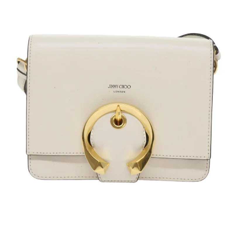 Jimmy Choo Madeline  Leather Shoulder Bag (Pre-Owned)