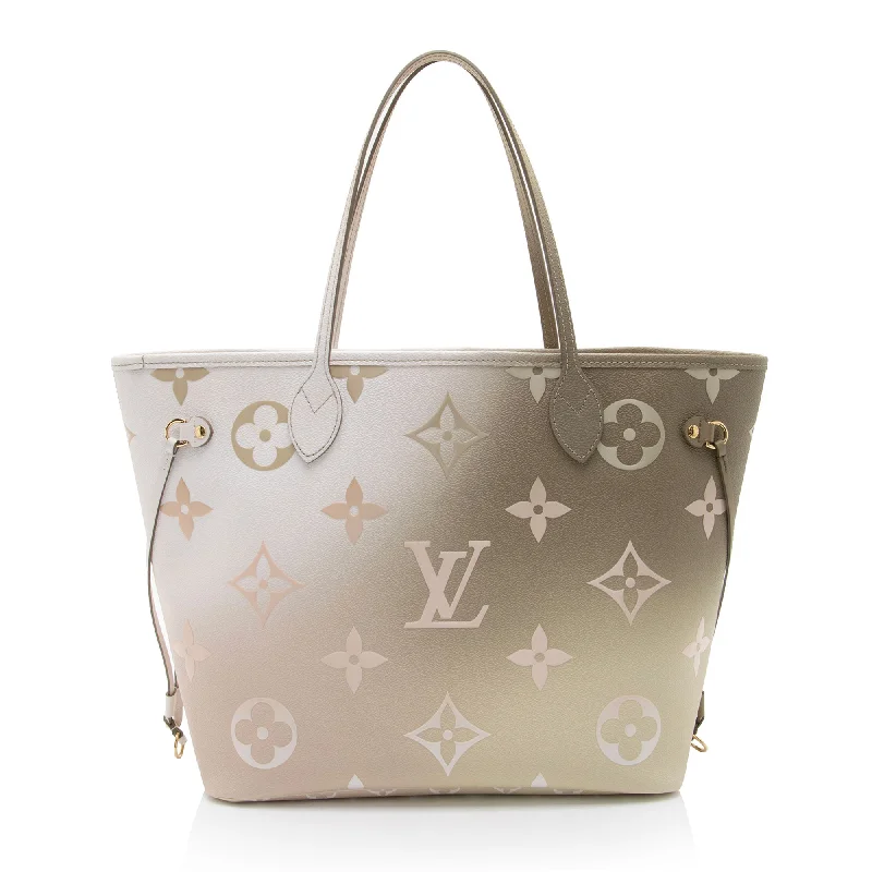 Louis Vuitton Giant Monogram Empreinte Spring In The City Neverfull MM Tote