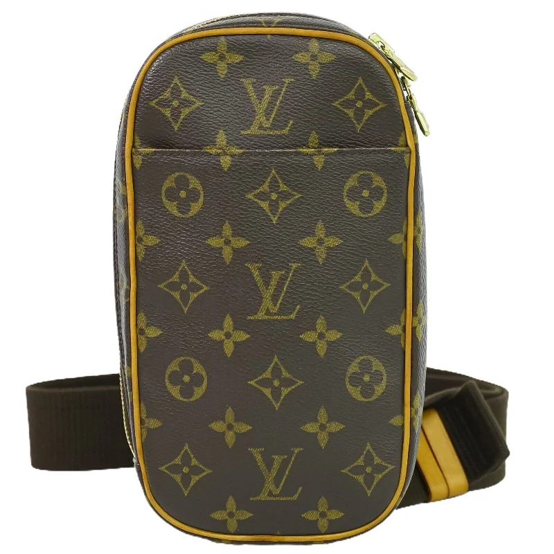 Louis Vuitton Pochette Gange  Canvas Shoulder Bag (Pre-Owned)