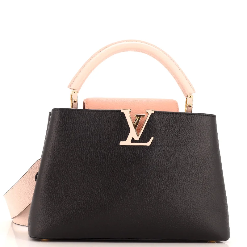 Capucines Bag Leather with Strap MM