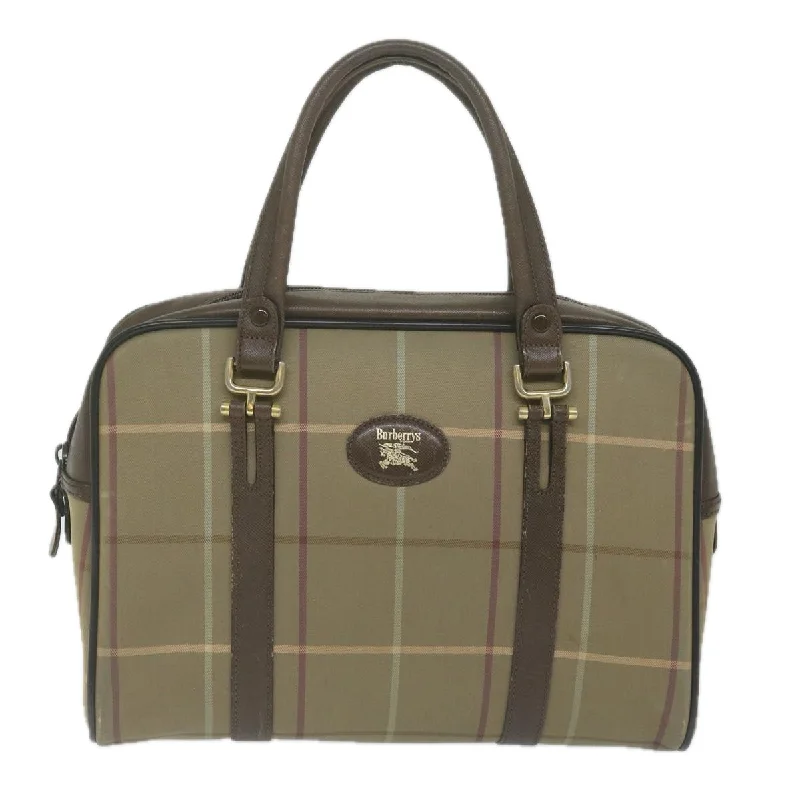 Burberry Nova Check  Synthetic Handbag (Pre-Owned)