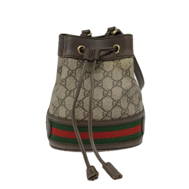 Gucci  Canvas Shoulder Bag (Pre-Owned)