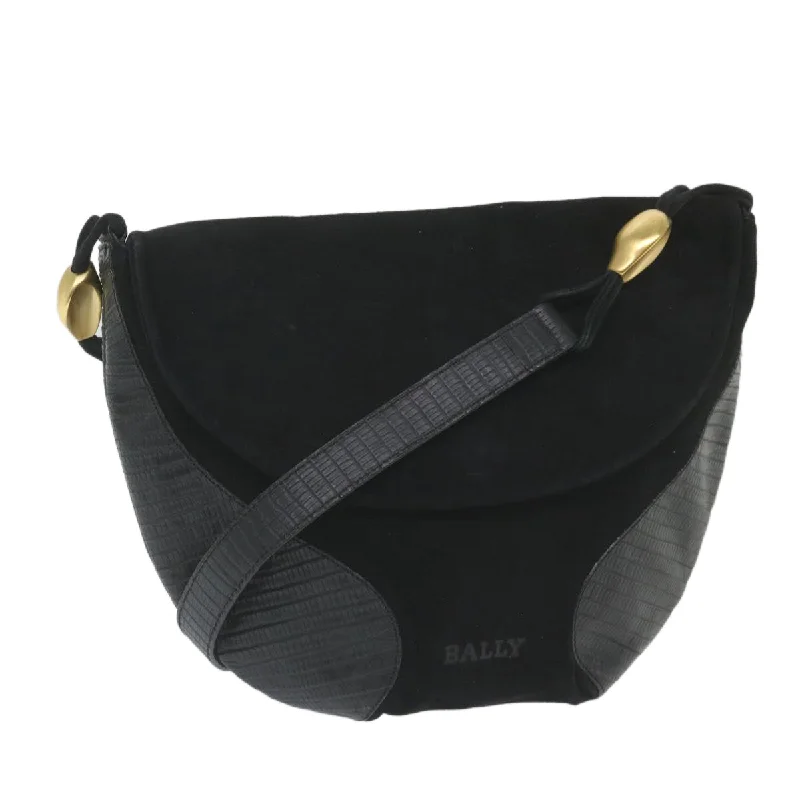 Bally  Suede Shoulder Bag (Pre-Owned)