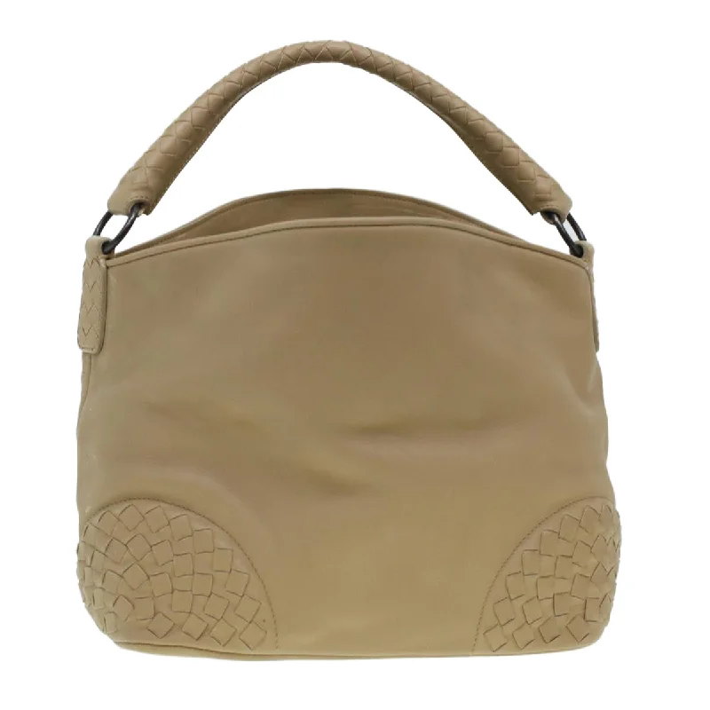 Bottega Veneta Intrecciato  Leather Shoulder Bag (Pre-Owned)