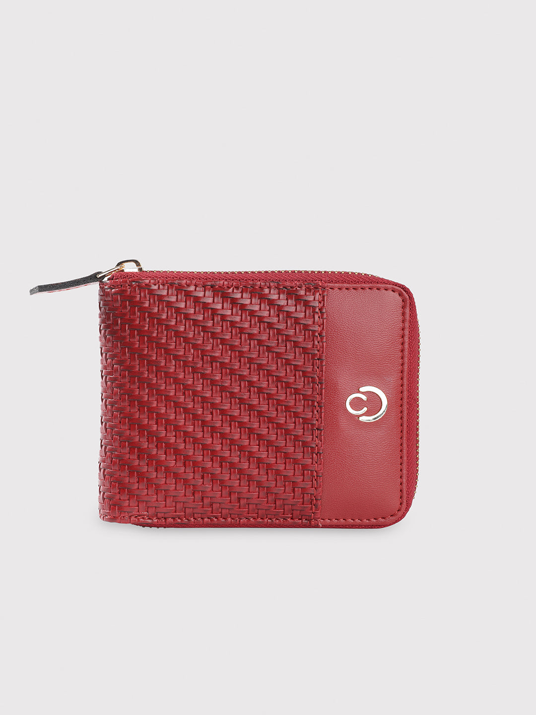 Caprese Emma Wallet Small Zip Around Bordeaux