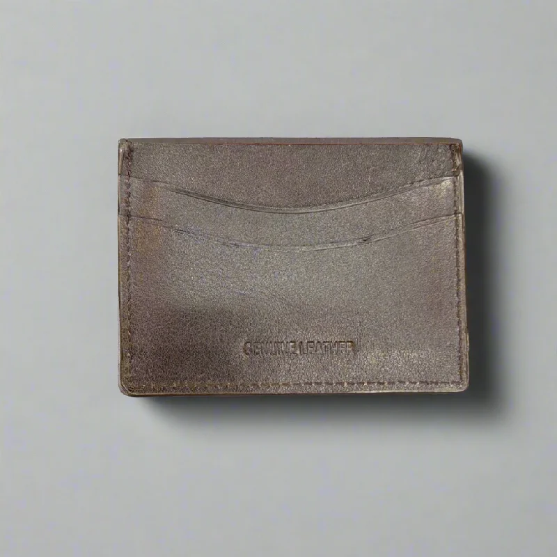 DK Leather RFID Card Wallet- $20