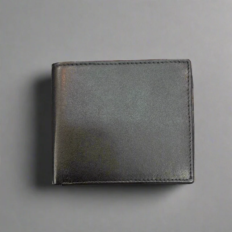 DK Leather RFID Bifold with Extra Middle Flap- $20