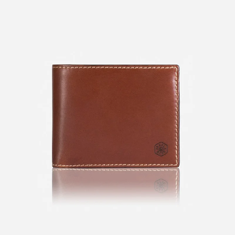 Jekyll & Hide Texas Large Billfold Wallet With Coin, Clay