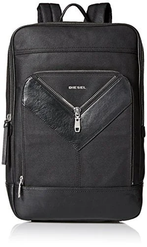 Diesel Men'S Mr. V Zipper Mr. V-Back Backpack I, Black