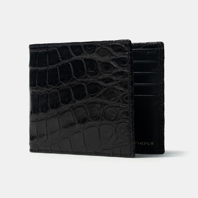 MATTE ALLIGATOR HIP WALLET