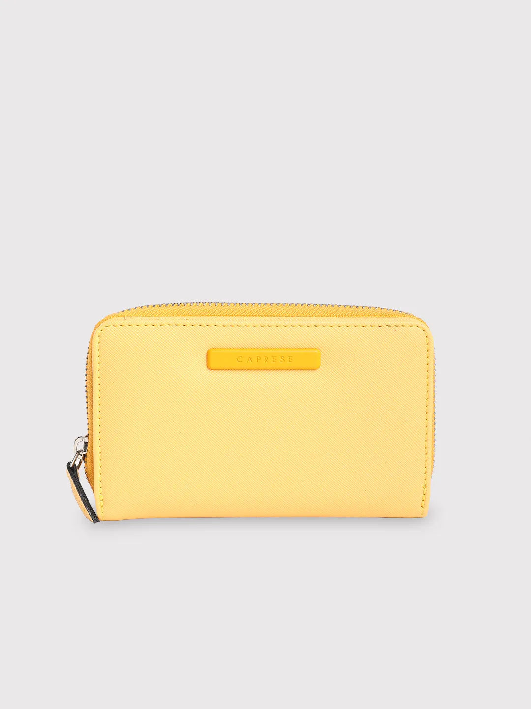 Caprese Sophia Wallet Small Zip Around Yellow