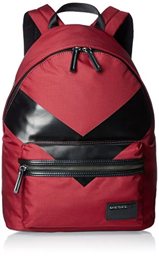 Diesel Men'S V Backpack, Chili Pepper/Black