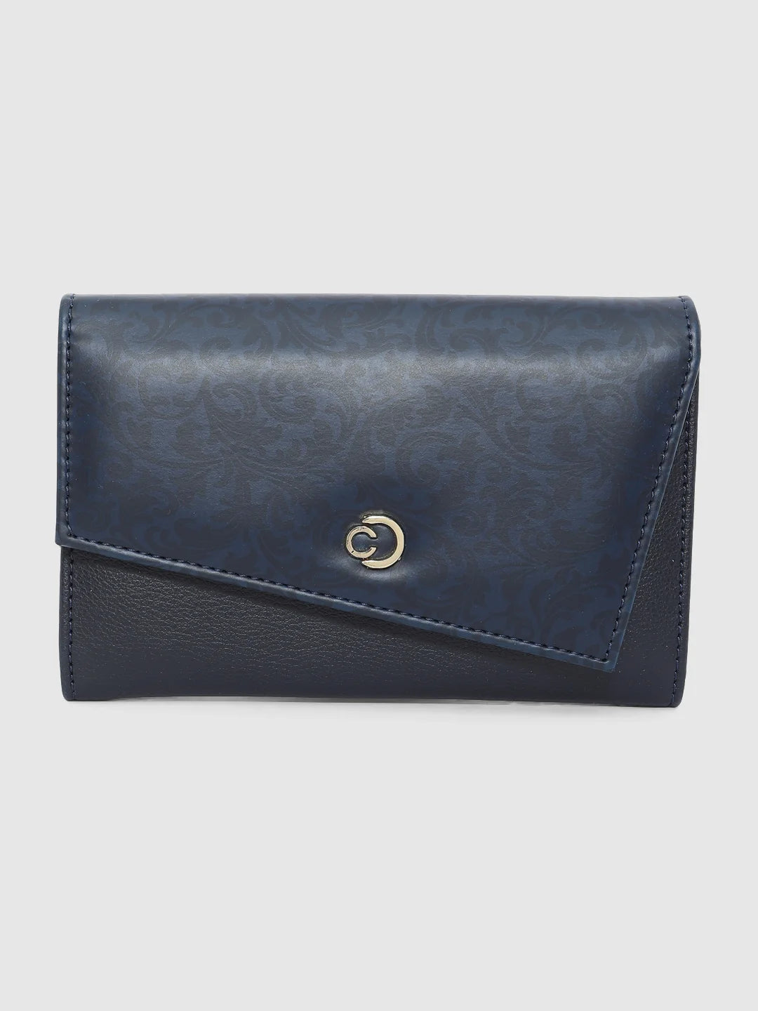 Caprese Helene Flapover Wallet Large Navy