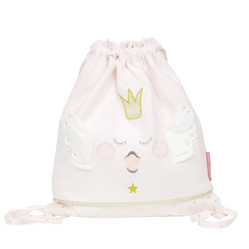 Little Crevette Smooth Backpack Princess Swan