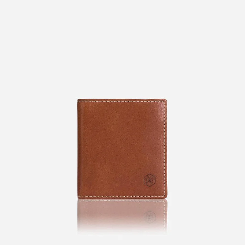 Jekyll & Hide Roma Slim Bifold Wallet Leather, Tan