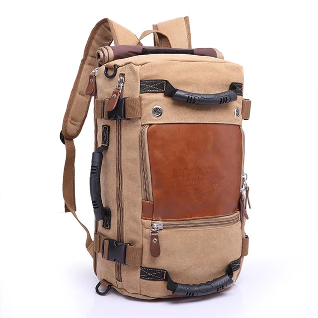 Travel Large Capacity Backpack Male Luggage Shoulder Bag Computer Backpacking Men Functional Versatile Bags