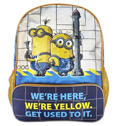 Despicable Me Boys' Despicable Me Backpack We Are Yellow, Multi, One Size