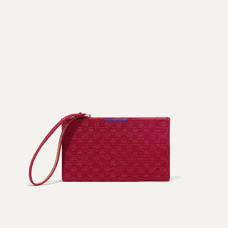 The Wallet Wristlet - Cranberry