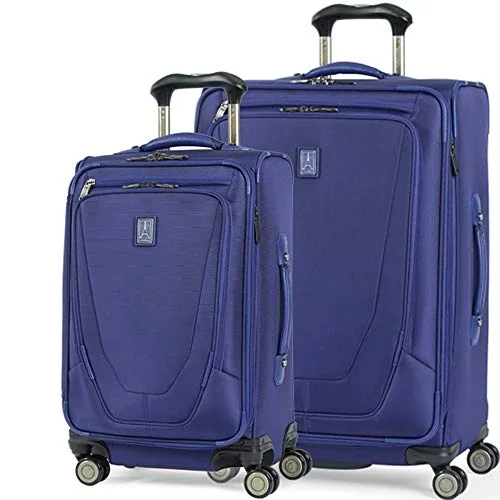 Travelpro Crew 11 2 Piece Set Of 21 |25 Expandable Spinner Suiter (One Size, Indigo)