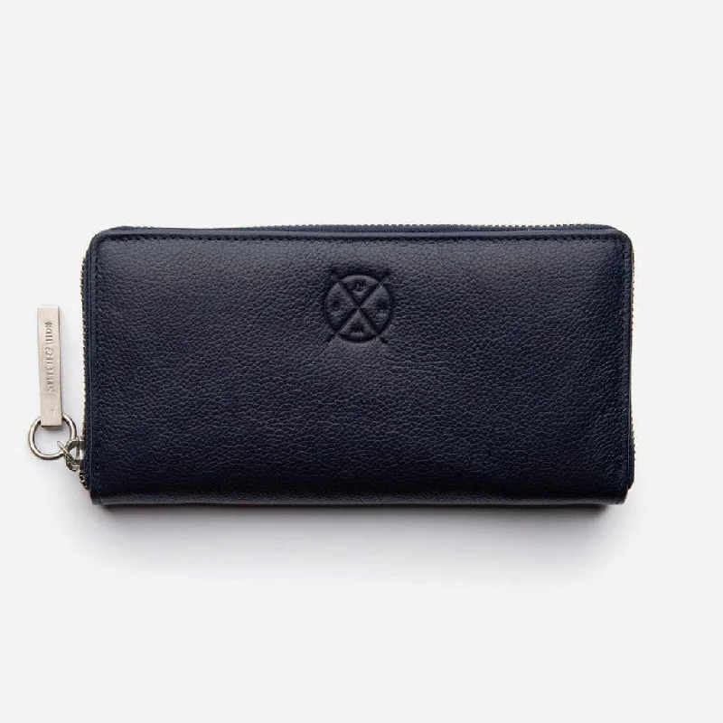 Stitch & Hide Christina Wallet - Navy