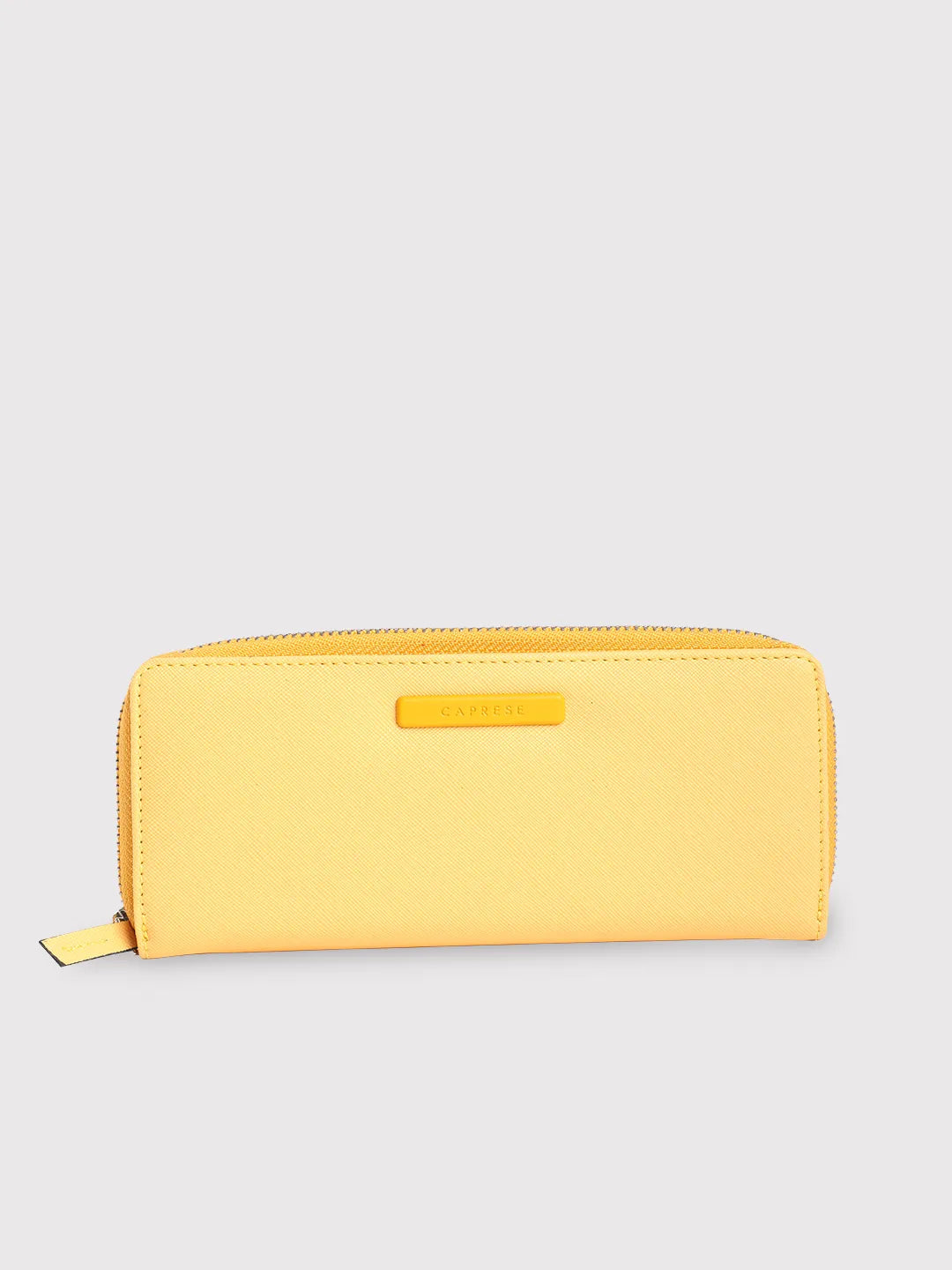 Caprese Sophia Wallet Large Zip Around Yellow