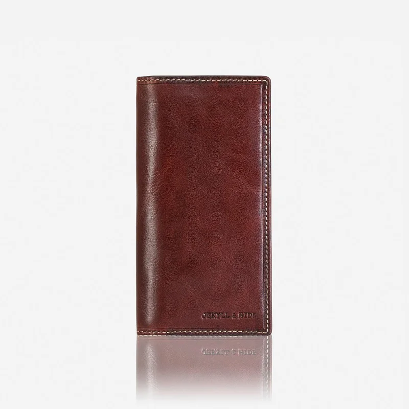 Jekyll & Hide Oxford Large Travel And Mobile Wallet, Coffee